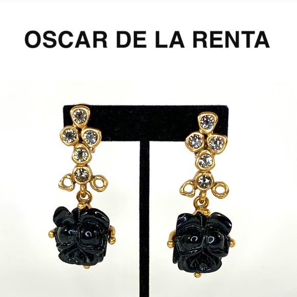 Oscar de la Renta Jewelry - Oscar de la Renta drop earrings